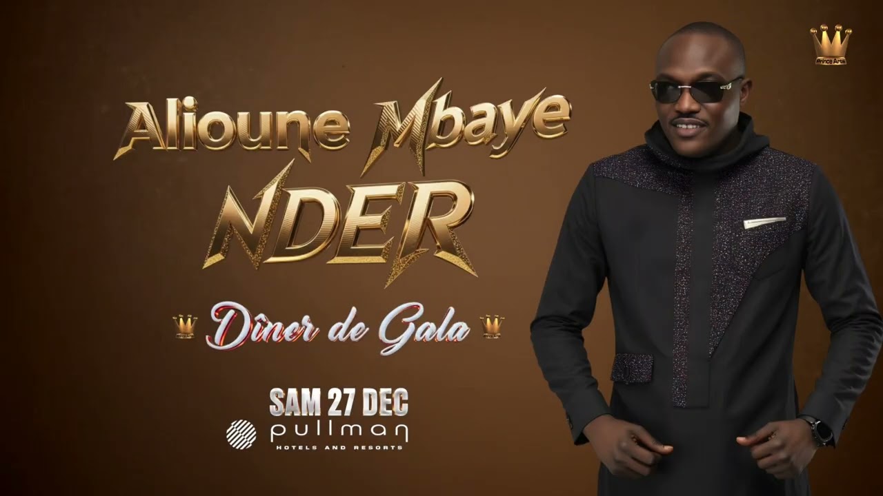 ALIOUNE MBAYE NDER  DINER DE GALA - AU PULLMAN