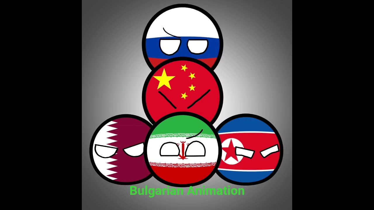 Iran Allies V Israel Allies (#countryballs edit