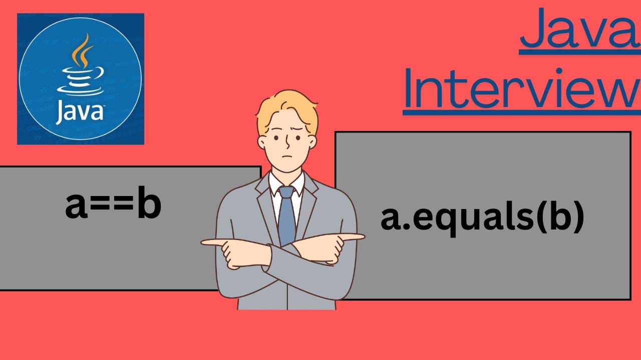 #999 Java Interview Questions | Difference between == and equals in Java