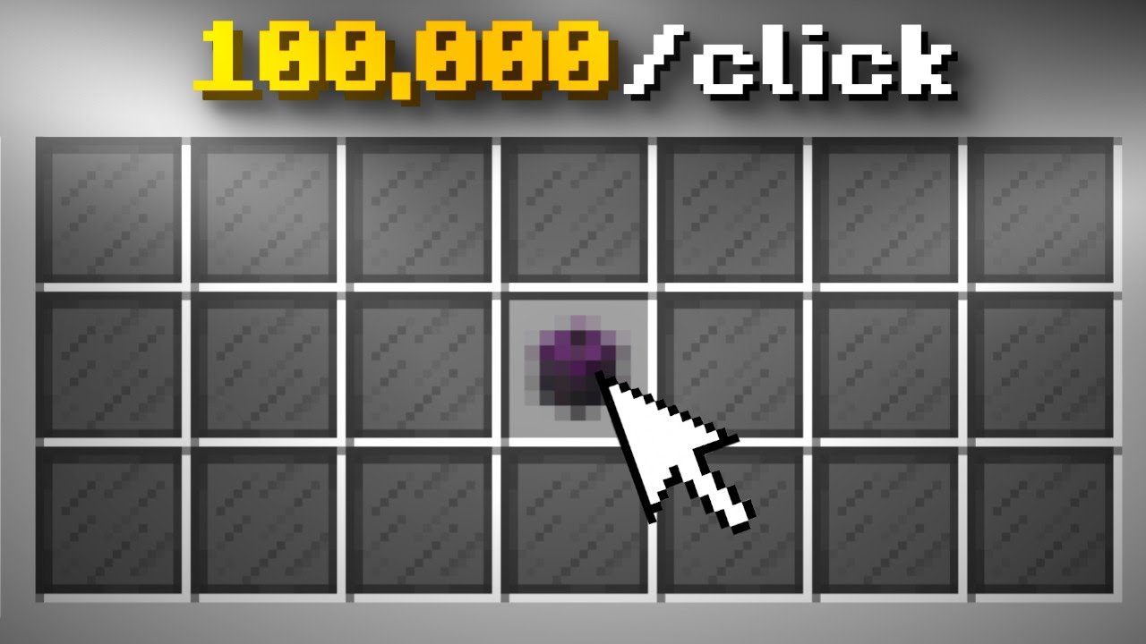 How Clicking A Single Button Became The Best Way To Make Money (Hypixel Skyblock)