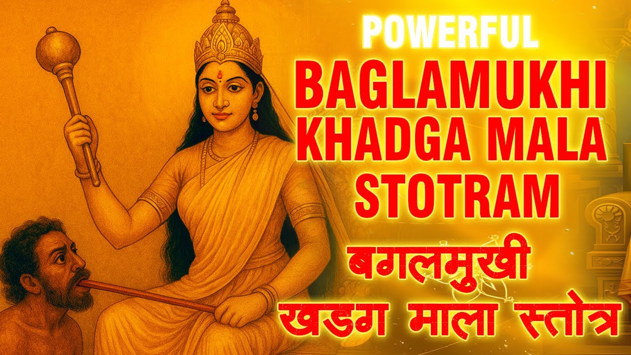 🔴 Baglamukhi Khadgamala Stotram | baglamukhi mata | bagalamukhi mantra | baglamukhi mantra