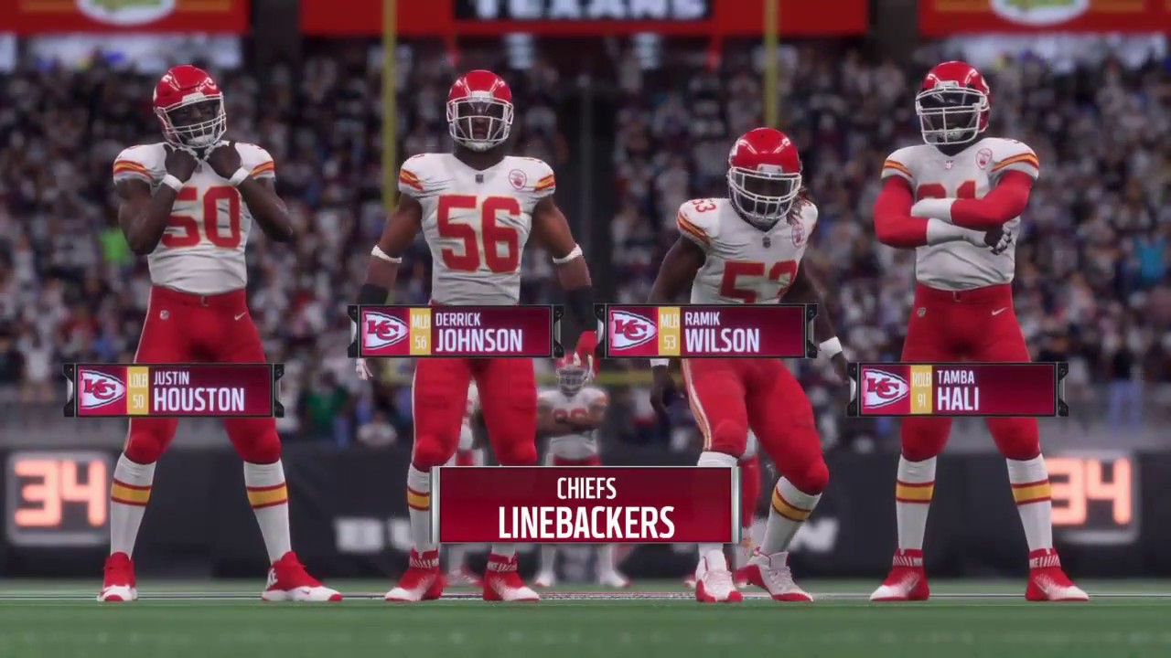 Madden 18 - Kansas City Chiefs vs Houston Texans  - Full Game Simulation Nation