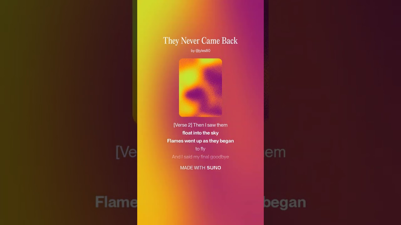 In Cerulean - They never came back