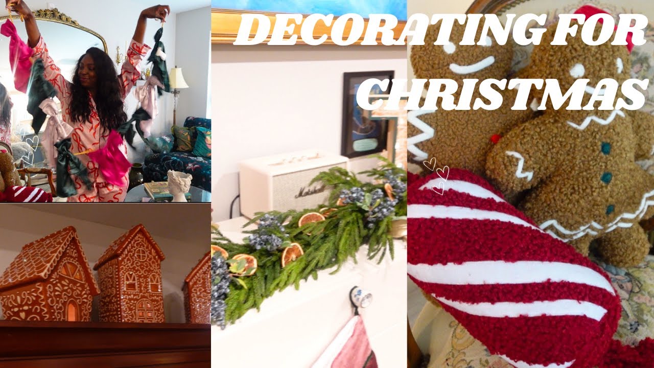 Apartment Series | Putting up My Christmas Decorations