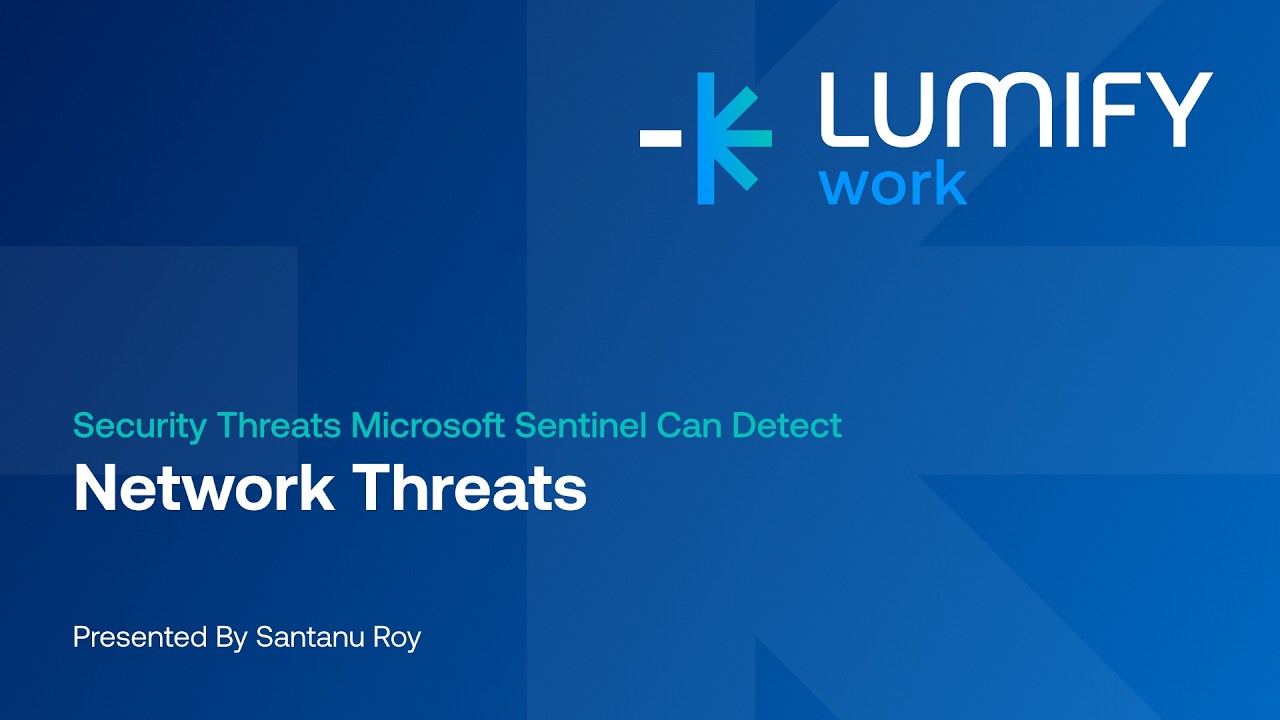 Network Threats Detected by Microsoft Sentinel | Security Threats You're Missing Webinar