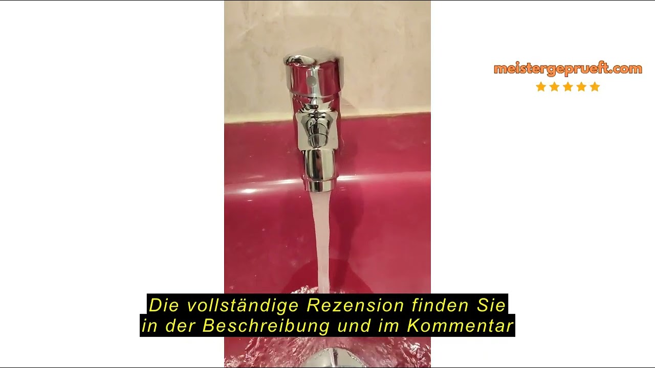 Produktbewertung Ibergrif Wasserhahn Bad Chrom – Einhebelmischer Waschbecken Armatur für Warm- und K