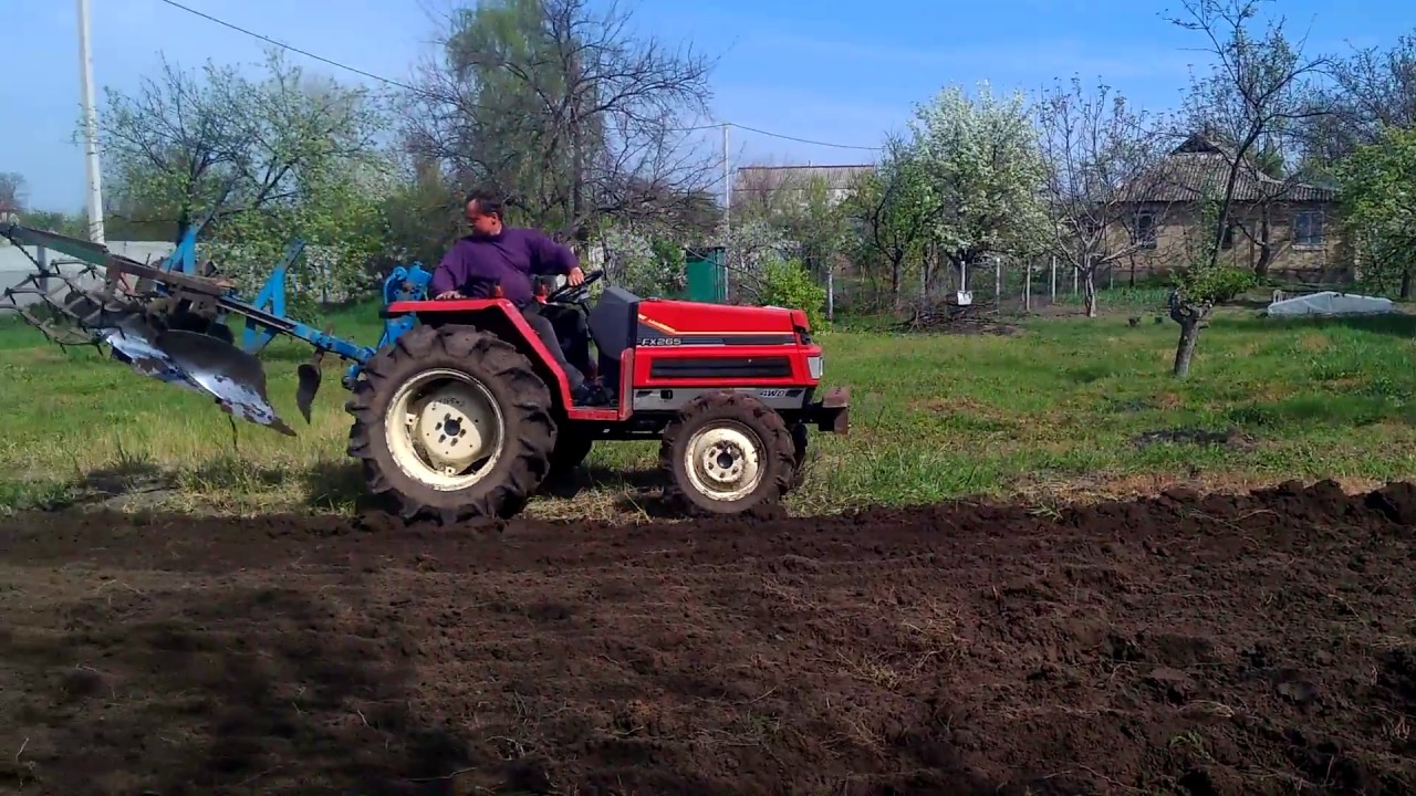 Yanmar Fx265 & Lemken 2x30 целина