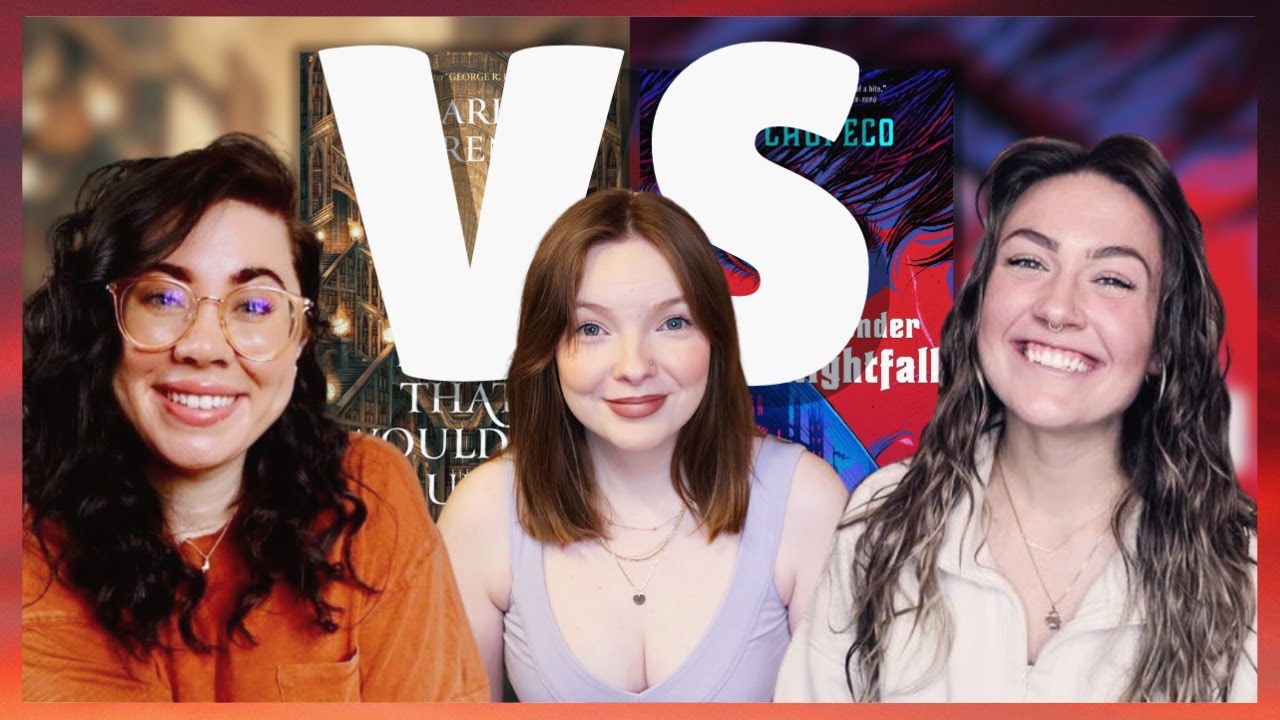 reading booktubers favourite fantasy ✨💖 sydbookworrom VS stephaniebookish booktuber battle