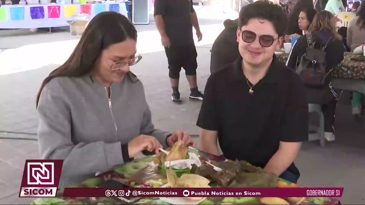 🫔☕ La Feria del Tamal y el Atole se realiza en Cholula