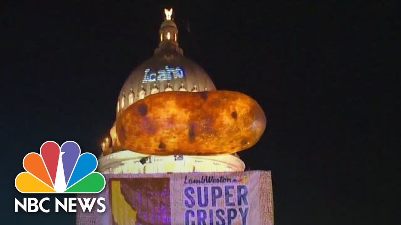 Watch Boise, Idaho, Mark The New Year By Dropping A Potato | NBC News