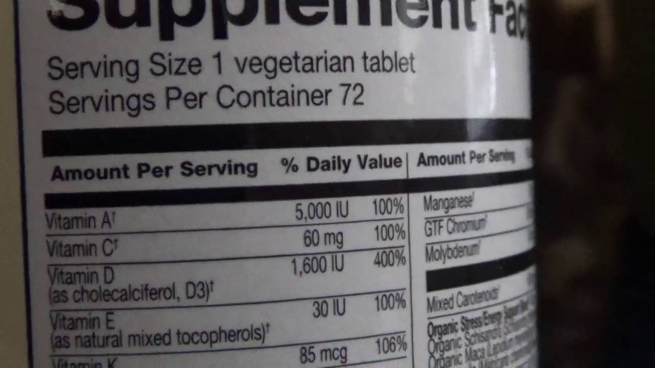 Review of Vitacost Women's Daily Multivitamin