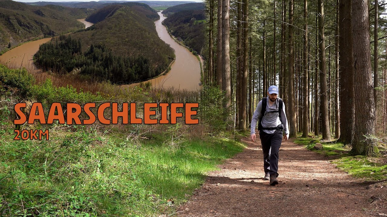 Wundervolle Aussicht auf der Saarschleife - Saarland