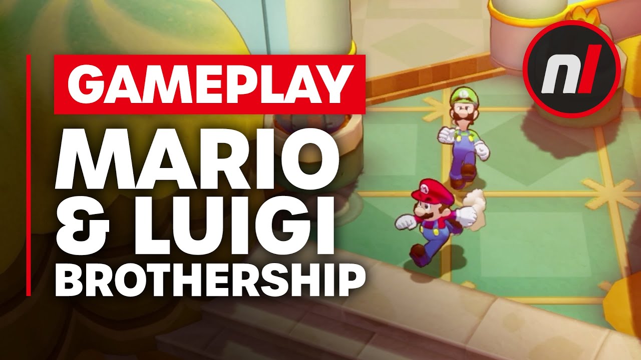 Mario & Luigi: Brothership Gameplay