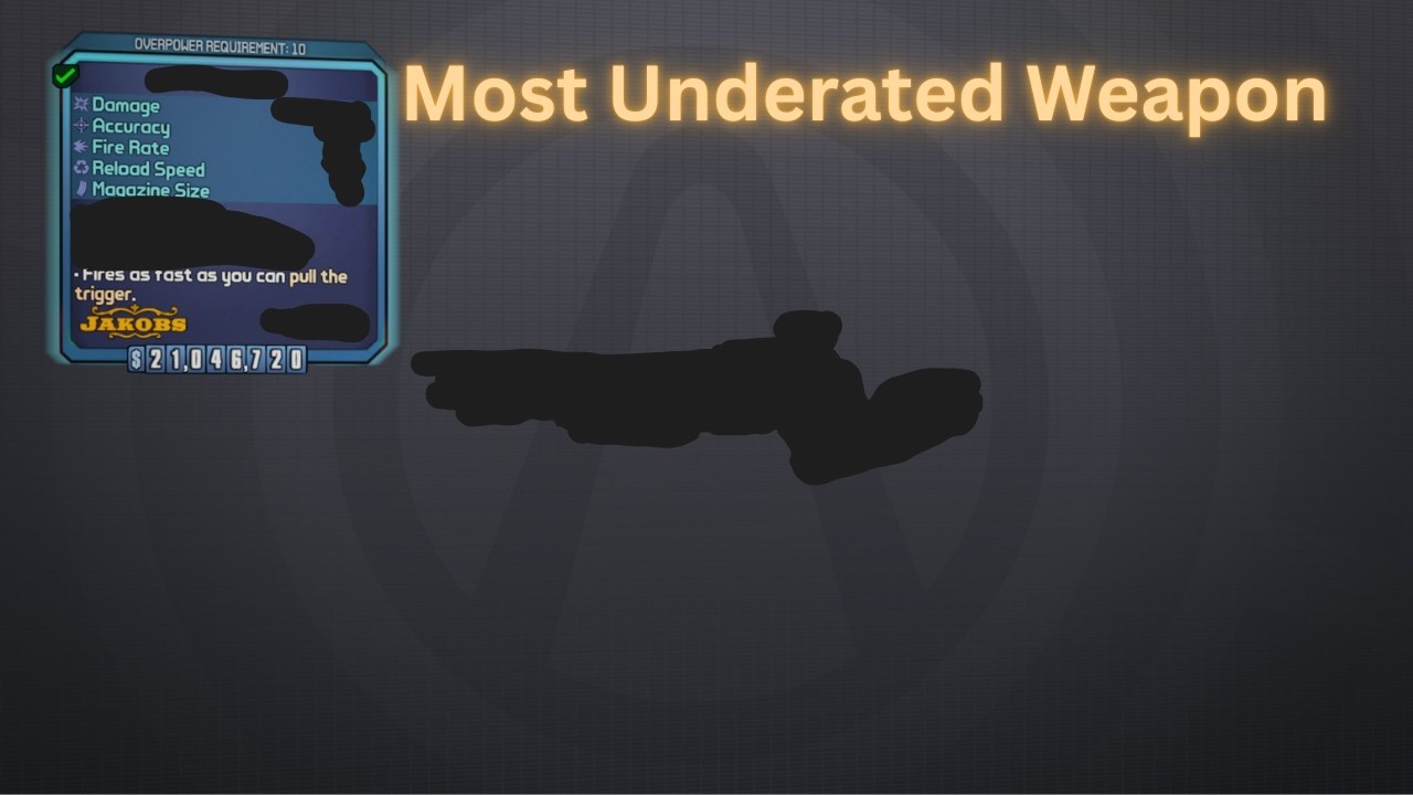 Borderlands 2: Most Underrated Weapon?