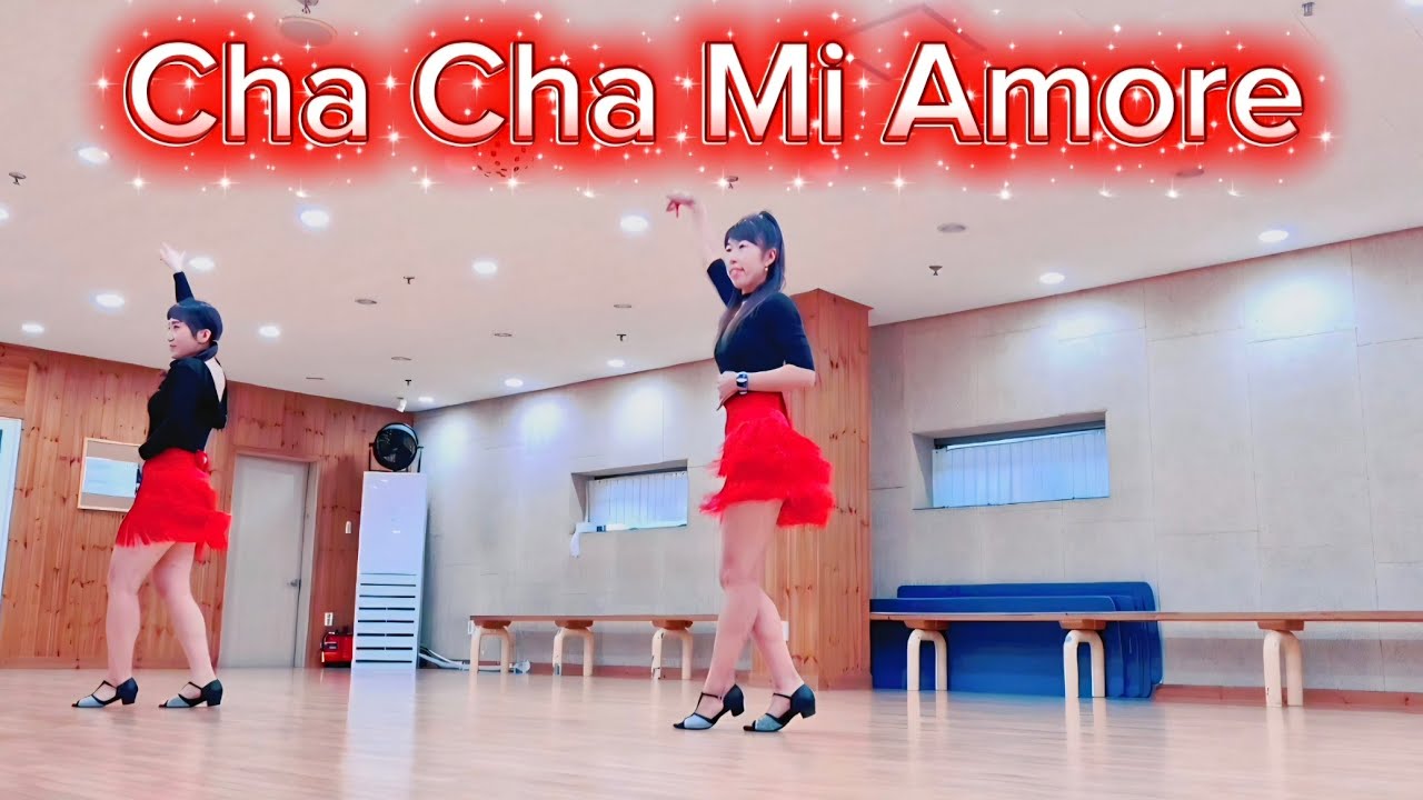 [LINE DANCE][초급]Cha Cha Mi Amore Linedance/ High Beginner/ 차차 미 아모르 라인댄스 