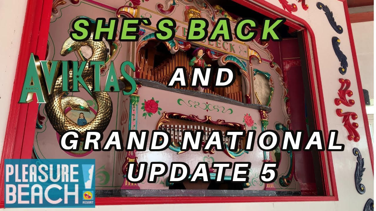 Blackpool Pleasure Beach Summer Update 20/06/25 (THE GRAND NATIONAL IS OPEN)
