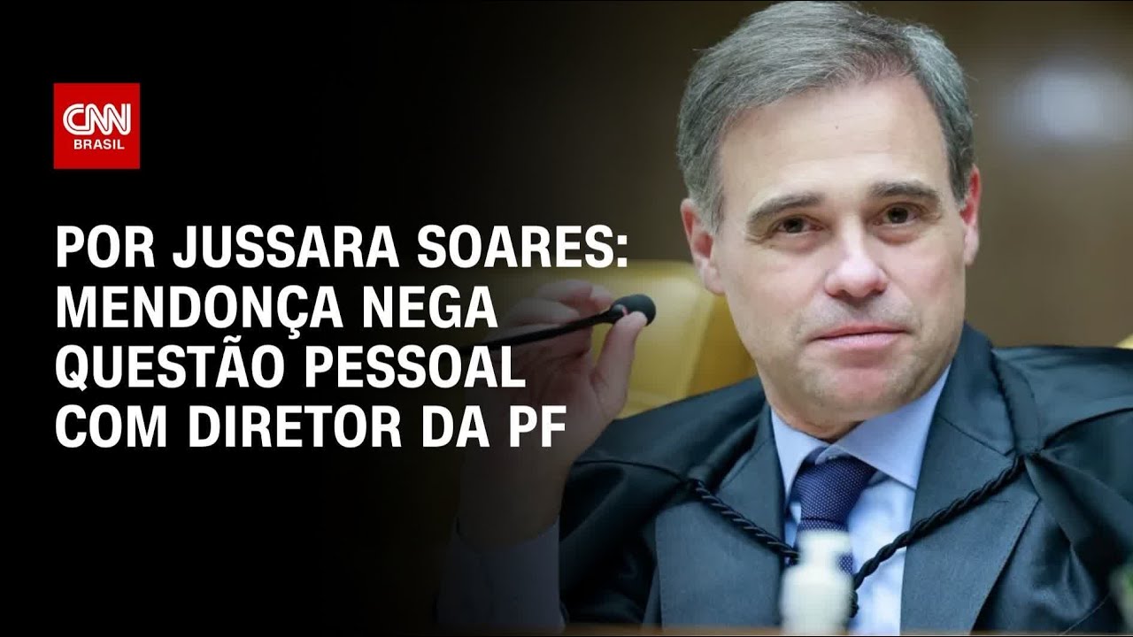Mendonça nega questão pessoal ao vetar chefia da PF no caso Master | CNN PRIME TIME