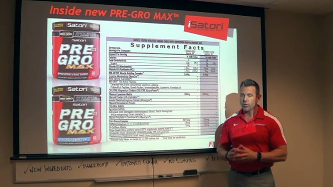 ISATORI PRE-GRO MAX Review | Pre-workout with BIO-GRO and AMAZING TASTE