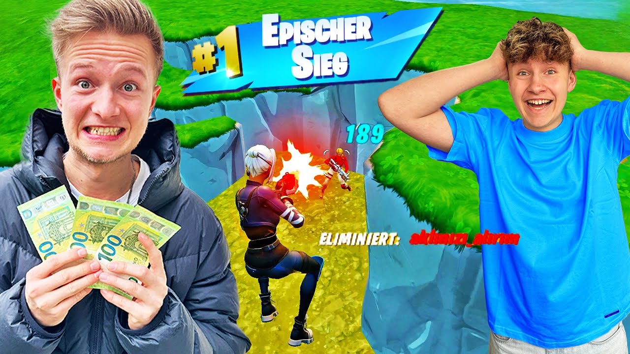 300€ wer MEHR KILLS in FORTNITE holt💸🤑(ft.@Echtso )