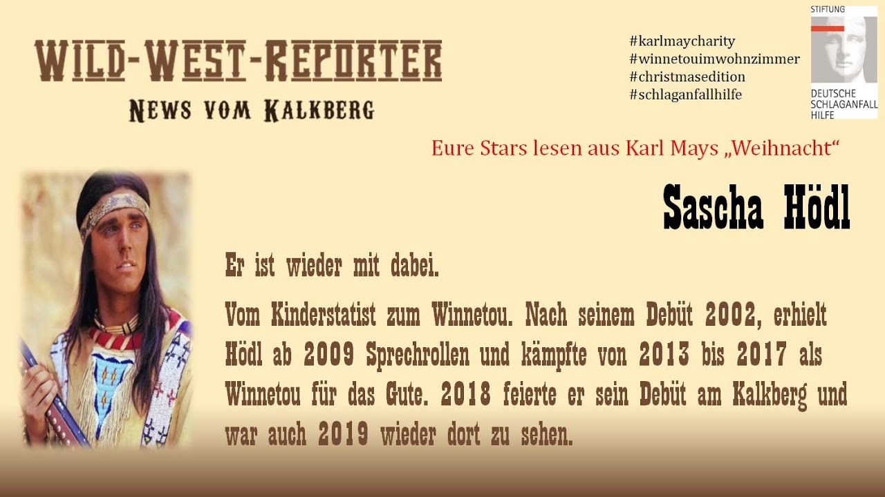 Weihnacht von Karl May - Kapitel 32 - Sascha Hödl #winnetouimwohnzimmer #charity