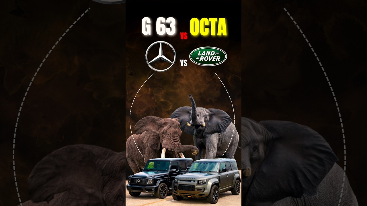 AMG G63 v V8 Defender Octa: DRAG RACE