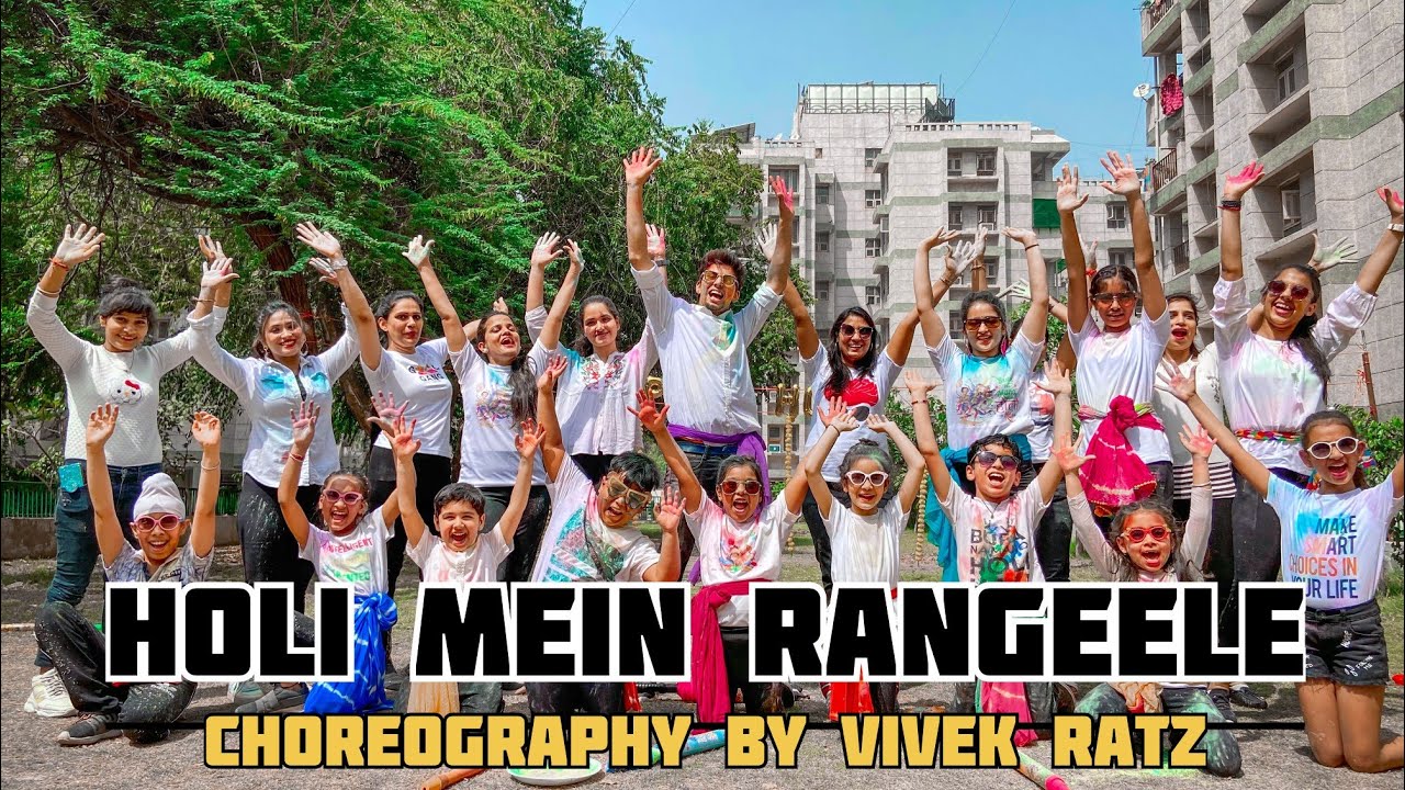 New Hindi song 2020: Holi Mein Rangeele | Choreography by VIVEKRATZ DANCE ACADEMY