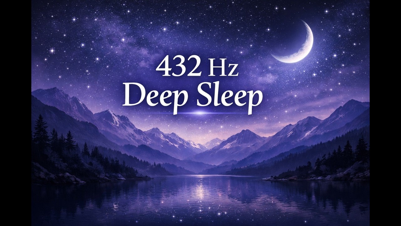 Deep Ambient Sleep 🌙 432 Hz Calm Night Sound for Deep Rest (1 Hour 15 Min) Ambient Sleep Lab
