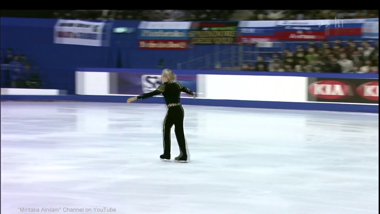 Evgeniy Plushenko - flip poor take-off