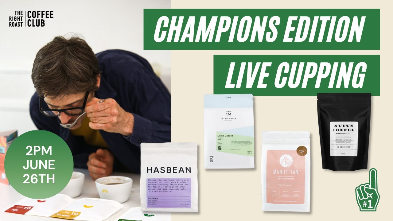 Live Cupping | Coffee Club Champions Edition - June 2022