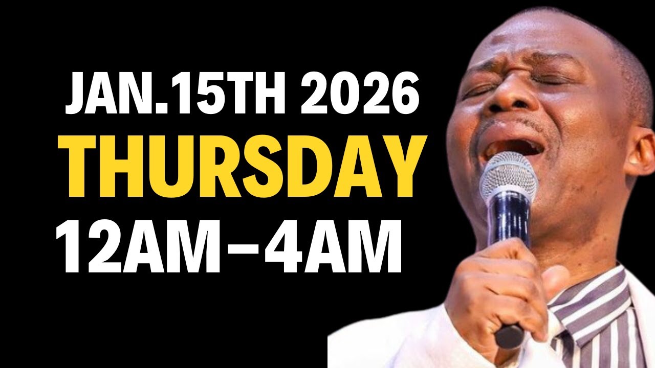 12AM - 4AM Midnight Battle Prophetic Prayers for Thursday 15th January 2026