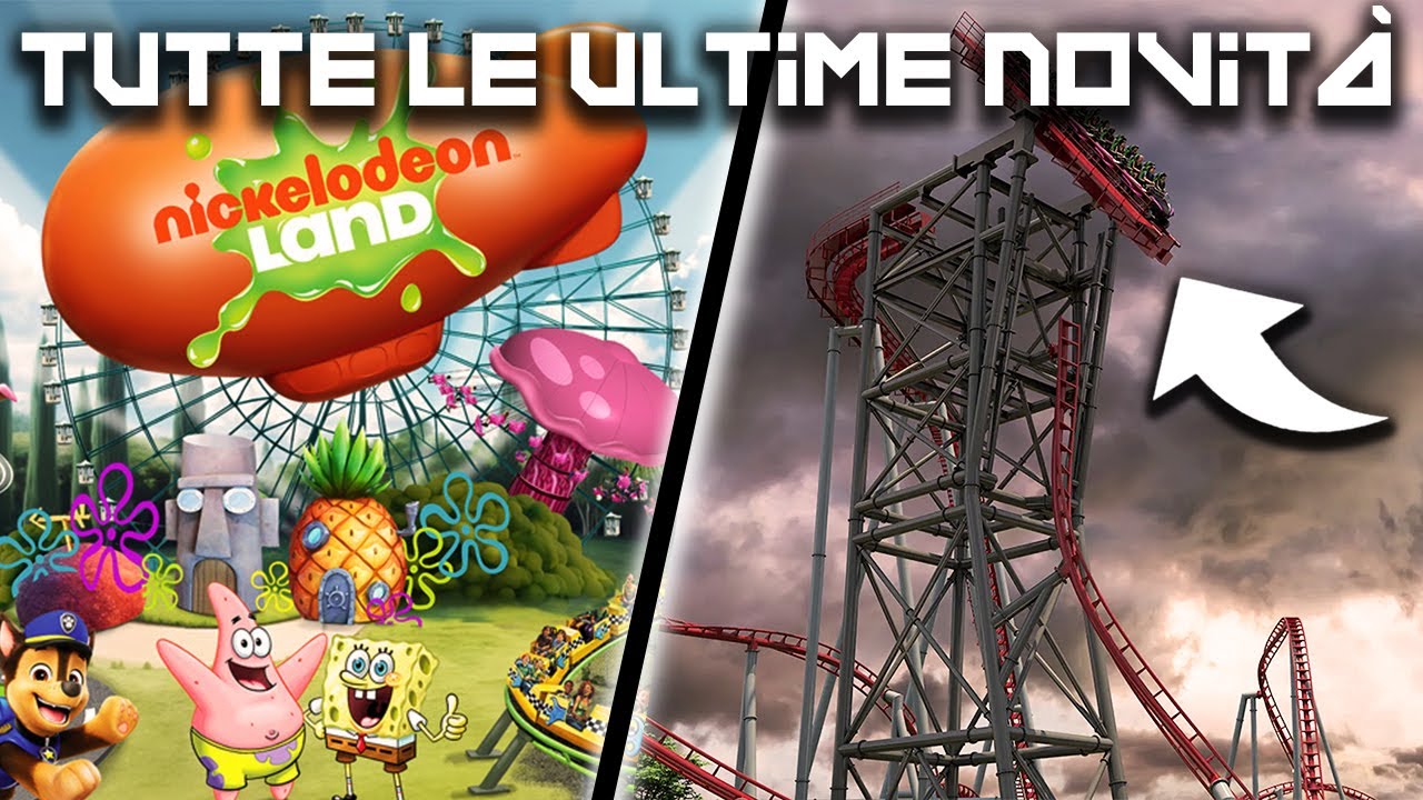 MIRABILANDIA NEWS DAL CANTIERE NICKELODEON 2025 😳 NUOVI COASTER E TANTE NOVITÀ PER HALLOWEEN!