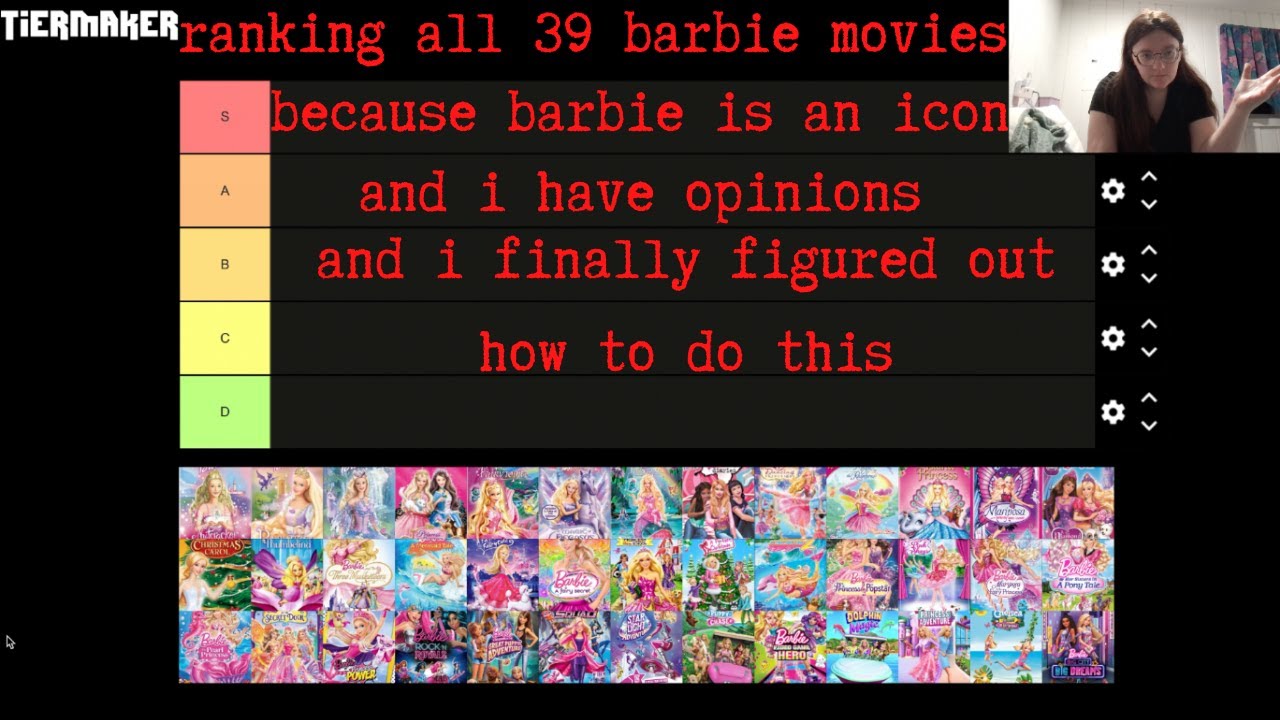 ranking all current barbie movies 2022