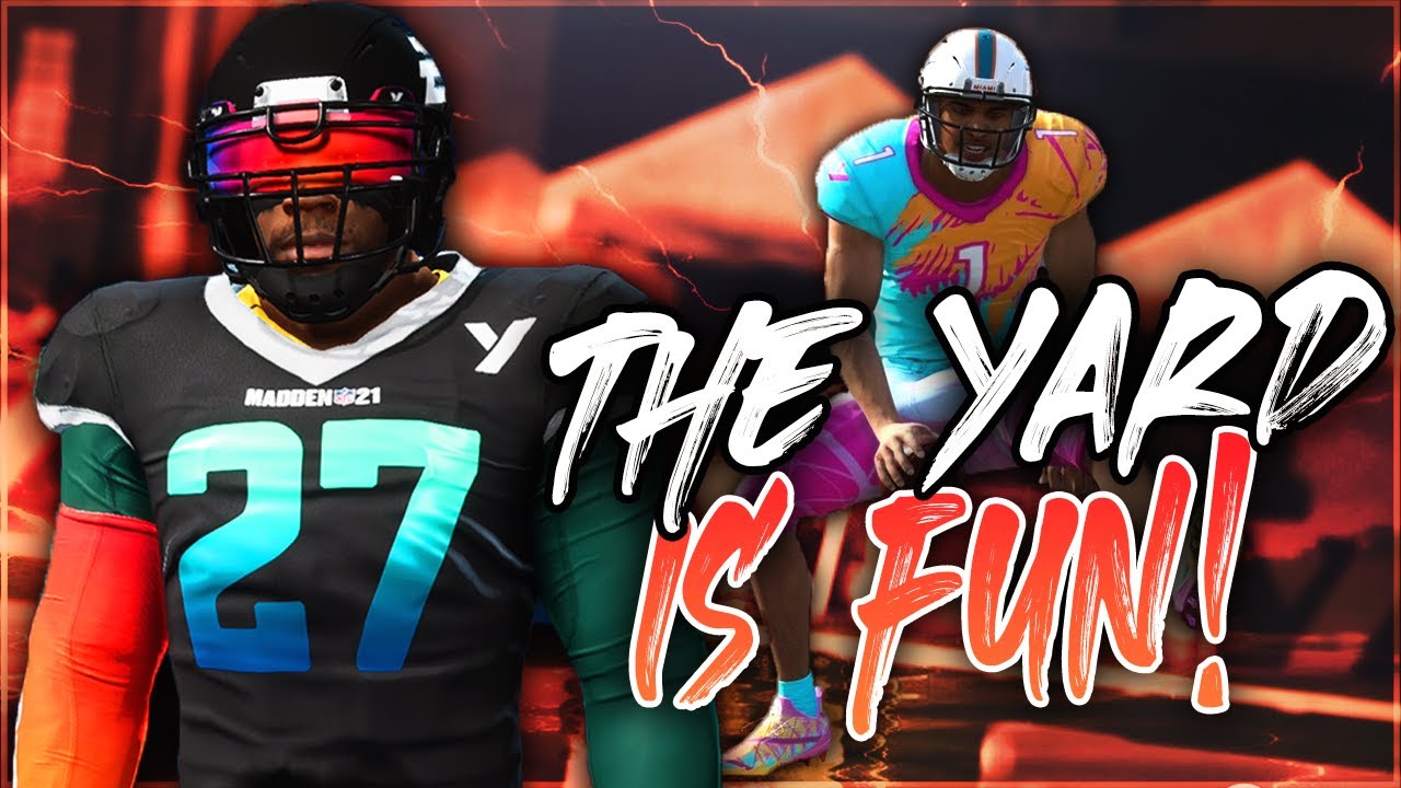 Madden 21 The Yard is actually fun...