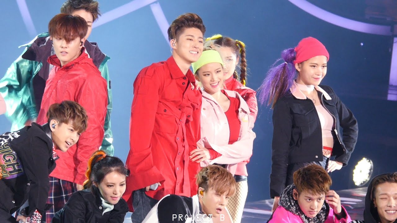 151227 SBS 가요대전 iKON 왜또 한빈 focus