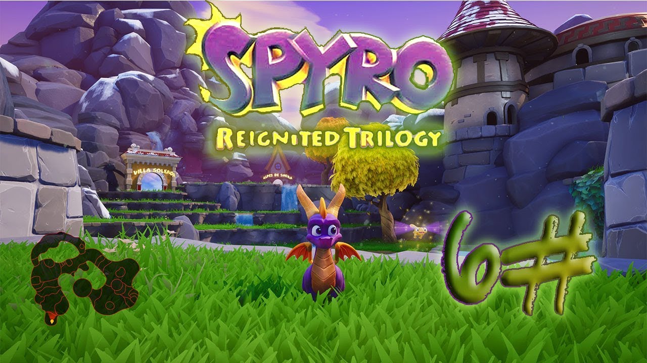 Spyro Reignited Trilogy 3: (6) Costa Caracola + Punto Habilidad 117% (Primavera Soleada)