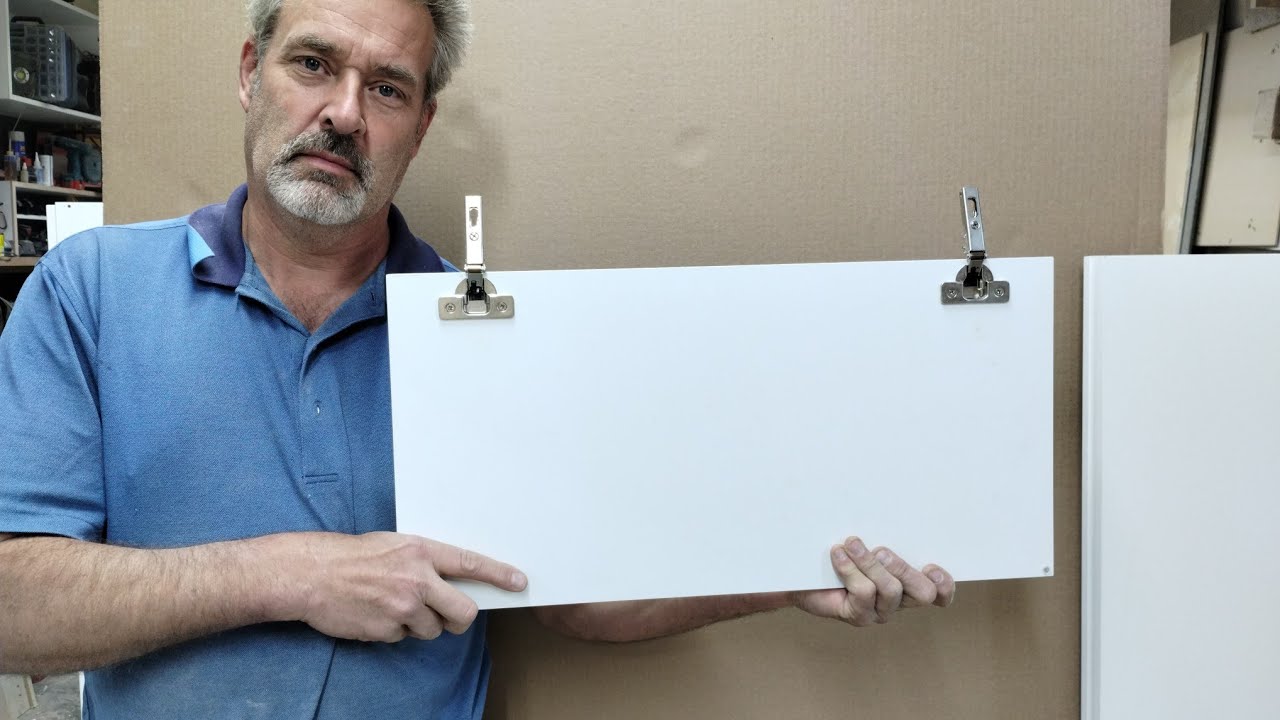 Cabinet hinges made simple. Blum and Salice