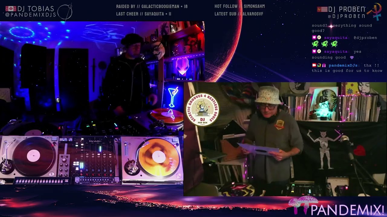 PANDEMIX! 140 :: deep dubs for democracy :: DJ TOBiAS x DJ Professor Ben :: ALL ViNYL