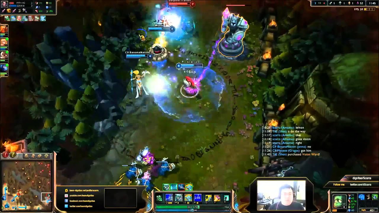 Scarra plays Amumu Jungle, Season 3 (Diamond 1)
