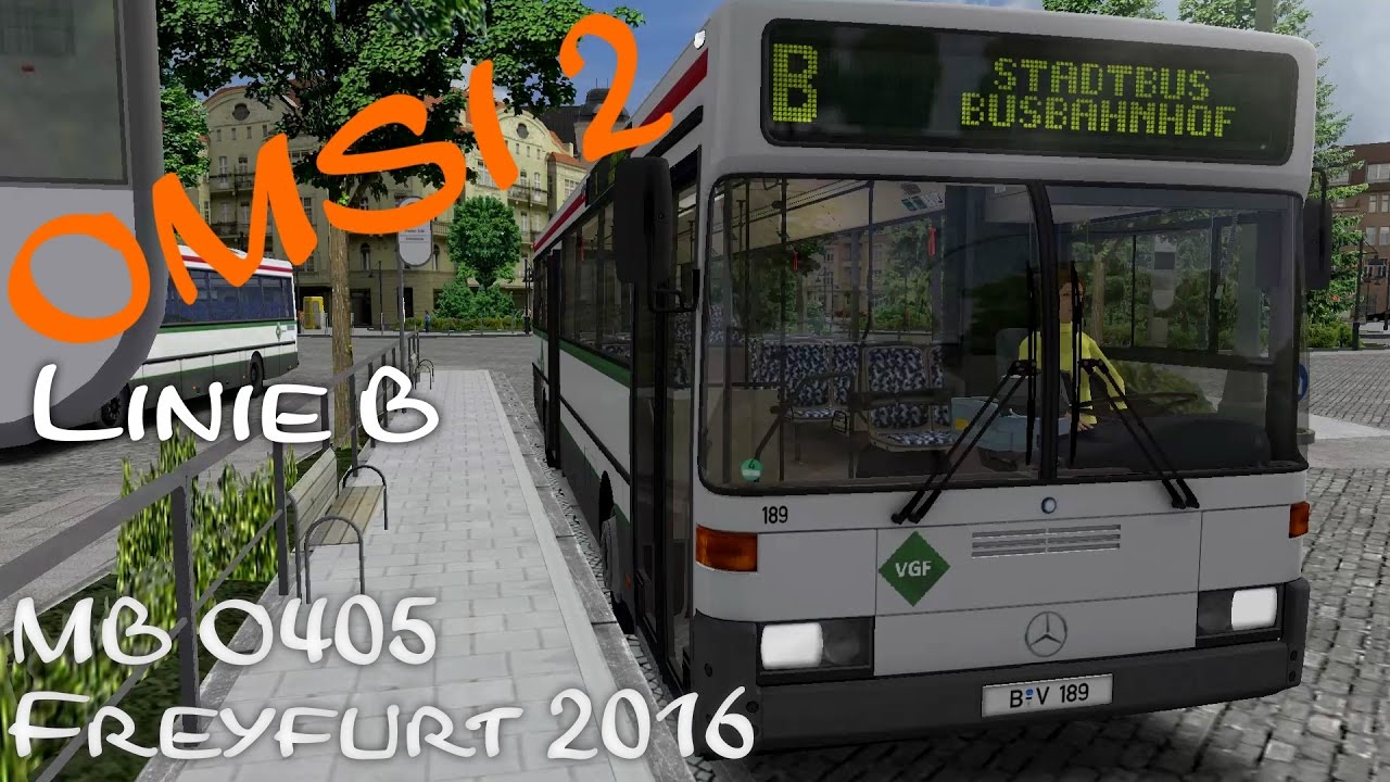 OMSI 2 Freyfurt 2016 | Linie B zum Busbahnhof ☆ Let's Play OMSI 2