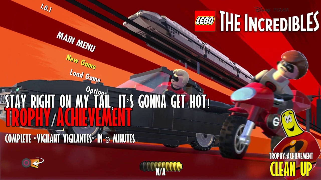 Lego The Incredibles: Stay Right On My Tail, it’s Gonna Get Hot! Trophy/Achievement - HTG