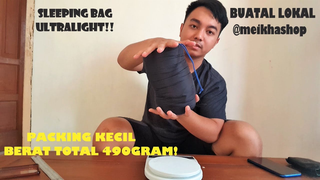 SLEEPING BAG ULTRALIGHT BUTER BY MEIKHASHOP-REVIEW