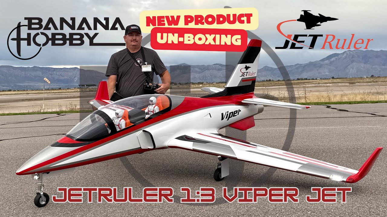 Распаковка и краткий обзор JetRuler 1/3 Viper Jet