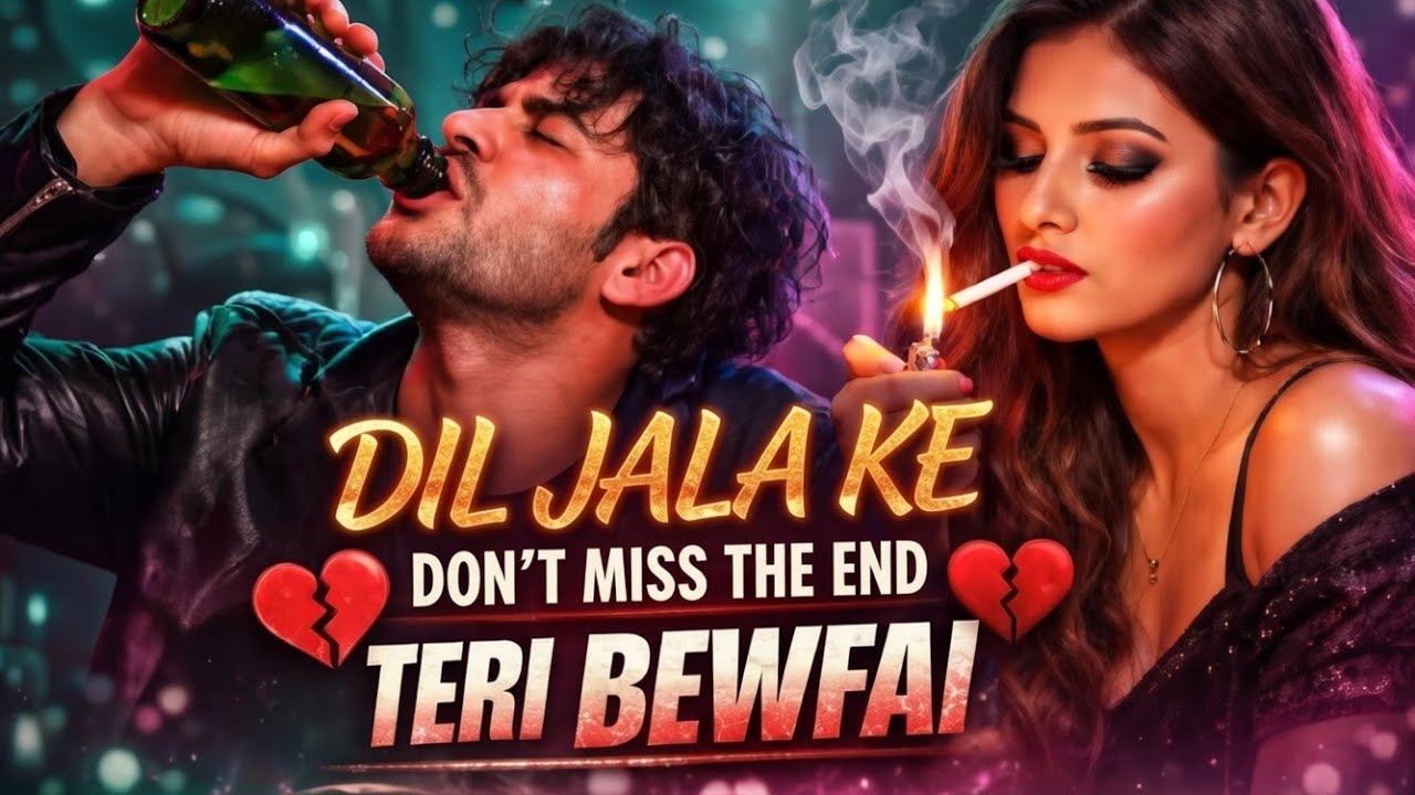 Dil Jala Ke | Dard Bhara Bewafai Song | Heartbreak Sharab Vibe | Sad Love Song 2026