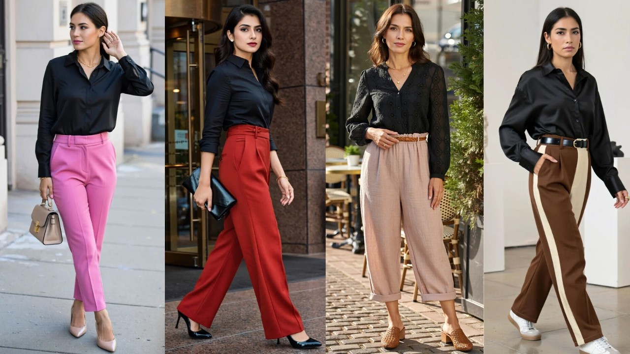 What Color Pants Go Best With Black (25 Real Examples)
