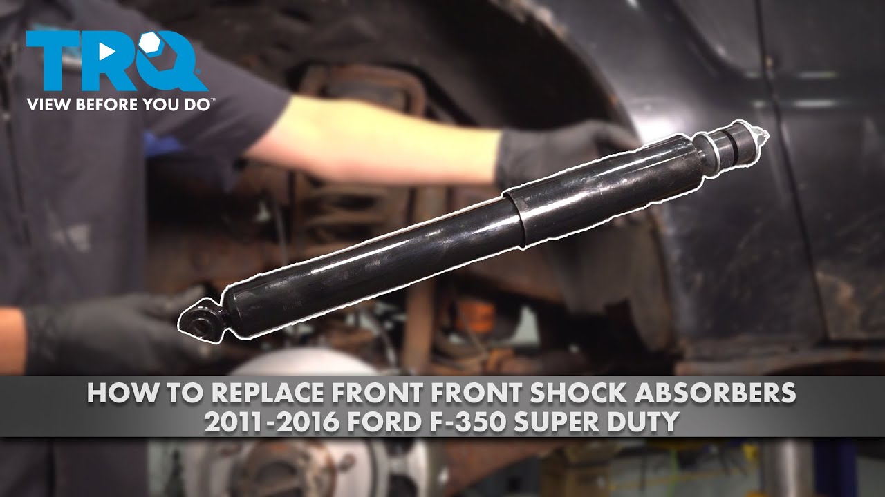 Как заменить передние амортизаторы Ford F-350 Super Duty 2011–2016 годов