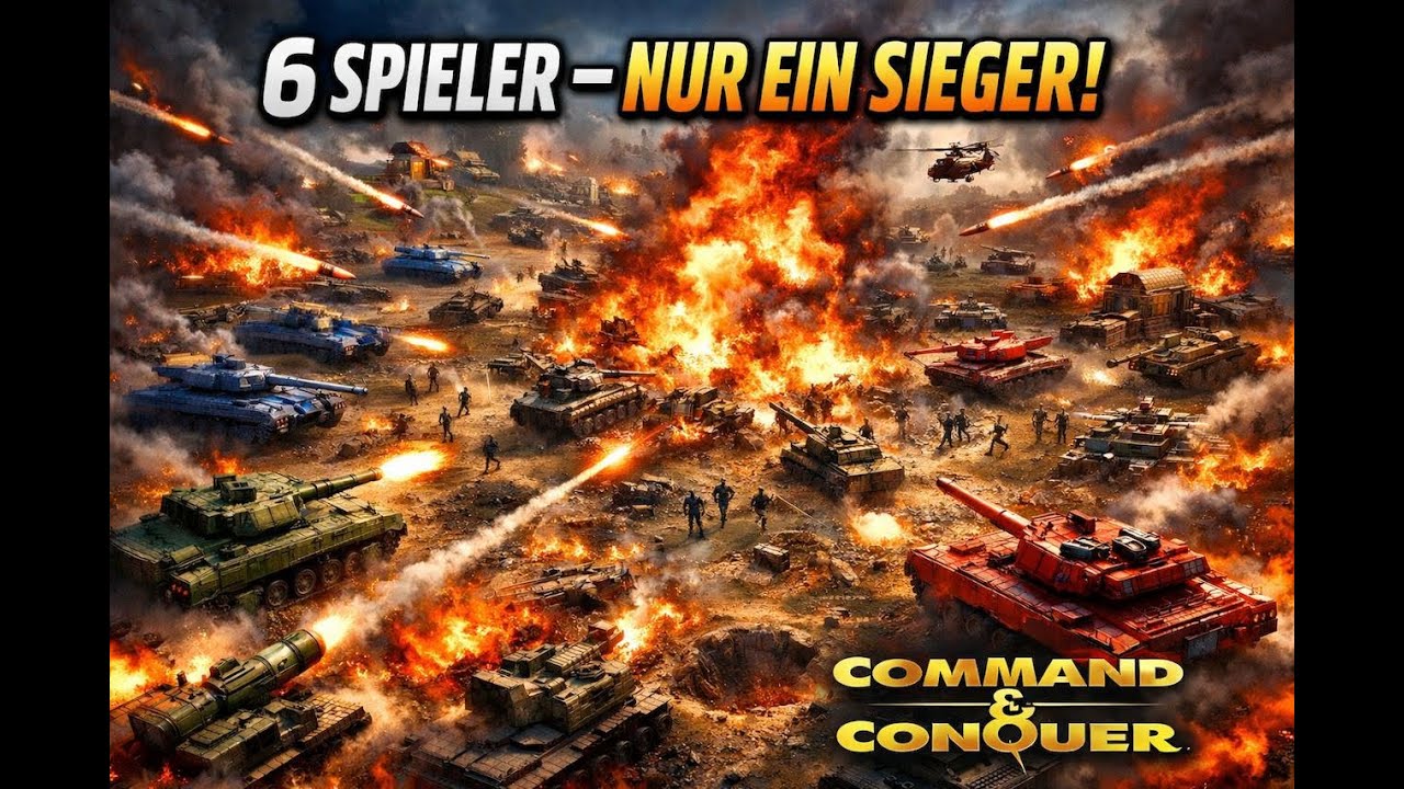 Command & Conquer Special – 6 Spieler, ein Sieger!