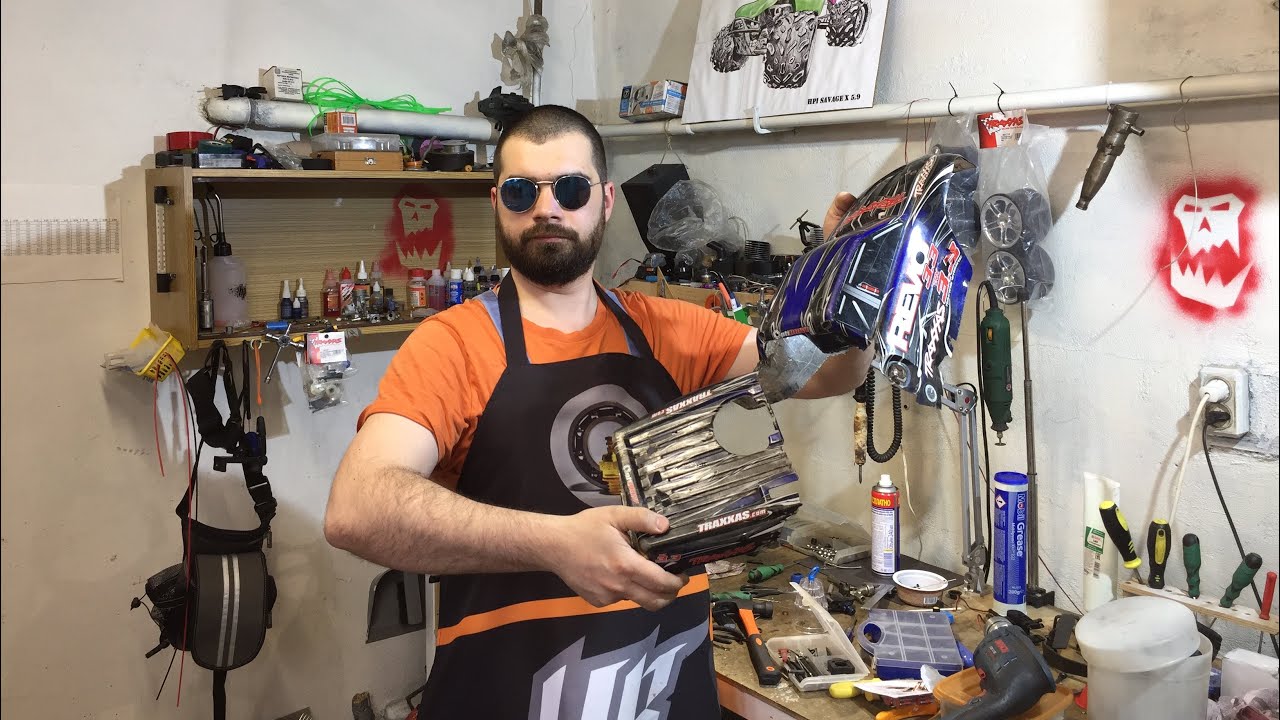Traxxas Revo 3.3 хлам из авито