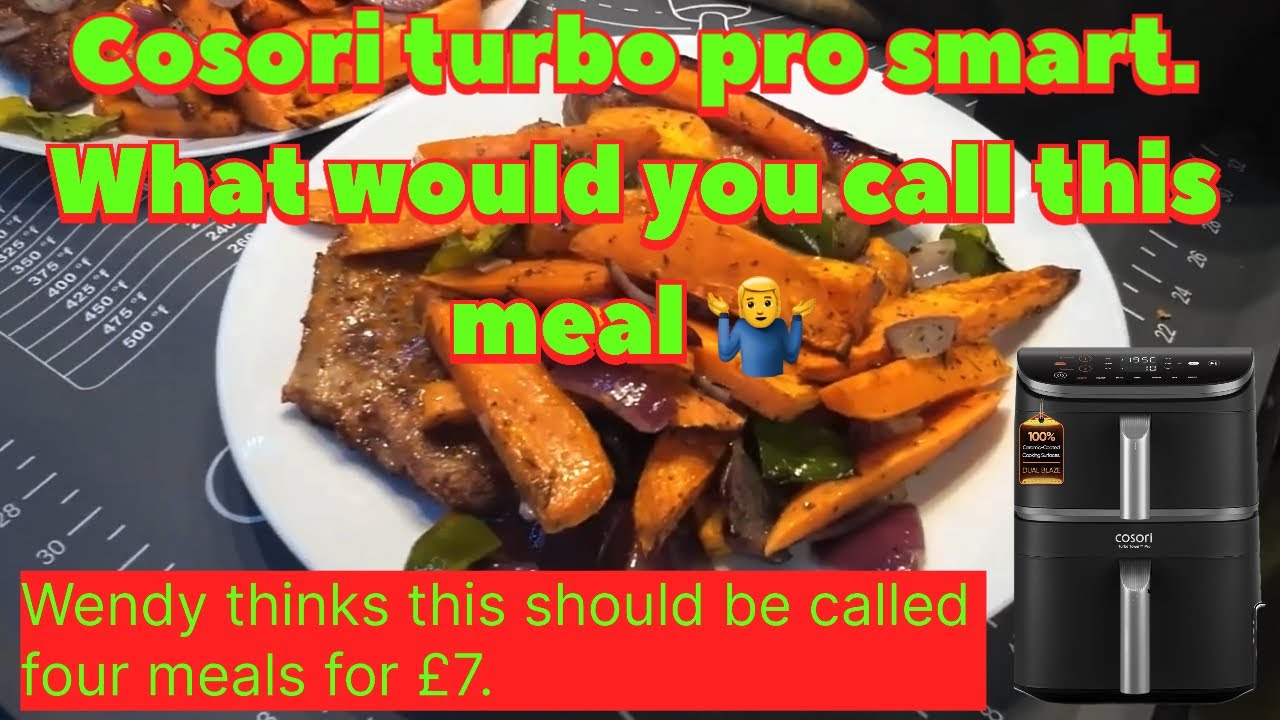Cosori turbo tower pro smart. What would you call this meal 🤷‍♂️