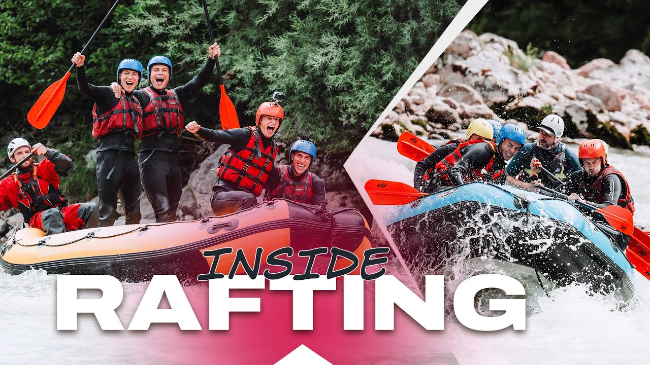 Wasserschlachten, Outfit-Troubles & Klippenspringen 💦 INSIDE RAFTING