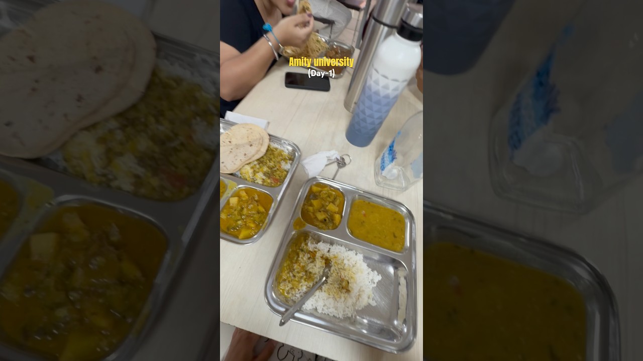 A day at amity university #collegelife #whatieatinaday #amityuniversitynoida #studentlife